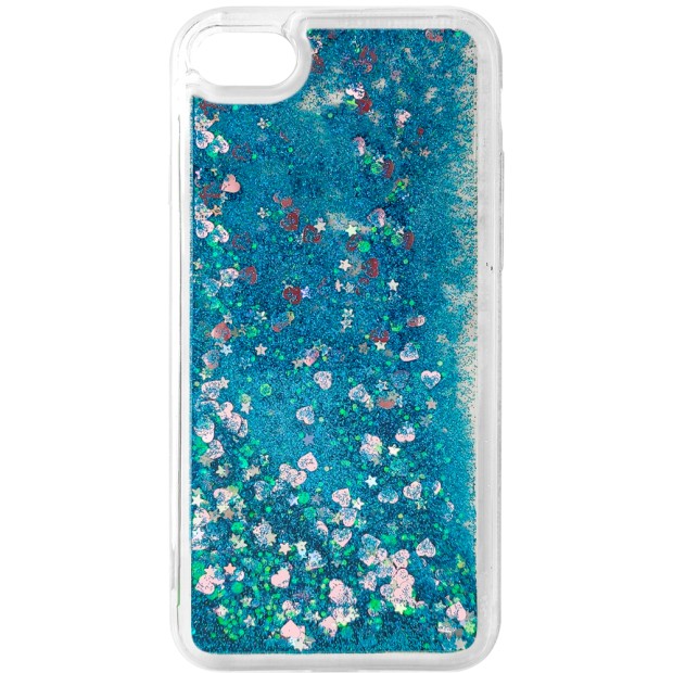 Силикон Liquid Fashion Apple iPhone 7 / 8 (Blue)