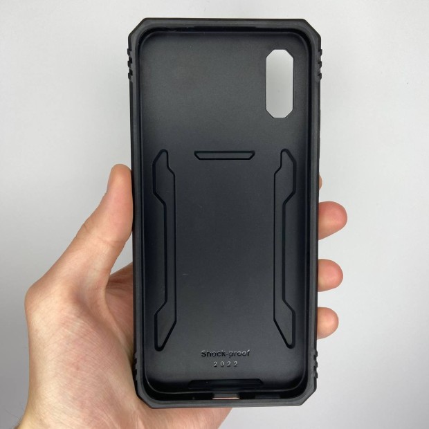 Бронь-чехол Ring Camshield Armor Xiaomi Redmi 9A (Синий)