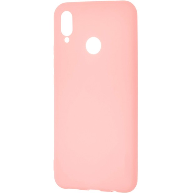 Силиконовый чехол iNavi Color Huawei P Smart Plus (Розовый)