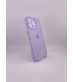 Силикон Original RoundCam Case Apple iPhone 15 Pro Max (71) Light Glycine