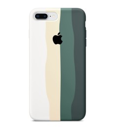 Силікон Rainbow Case Apple iPhone 7 Plus / 8 Plus (Green)