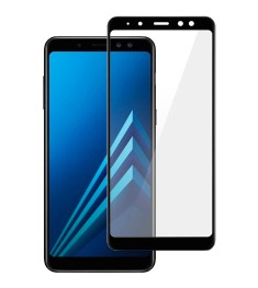 Защитное стекло 5D Japan HD Samsung Galaxy A8 Plus (2018) A730 Black