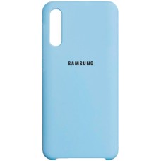 Силиконовый чехол Original Case Samsung Galaxy A30s / A50 / A50s (2019) (Голубой)