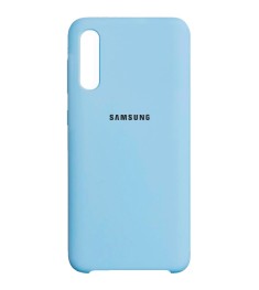 Силиконовый чехол Original Case Samsung Galaxy A30s / A50 / A50s (2019) (Голубой..