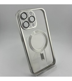 Чехол UMKU Shining with MagSafe Apple iPhone 15 Pro Max (Silver)