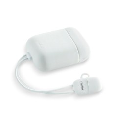 Чехол-зарядка для наушников Apple AirPods Remax RC-A6 (белый)