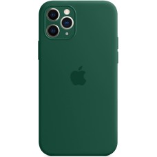 Силикон Original RoundCam Case Apple iPhone 11 Pro Max (69) Atrovirens