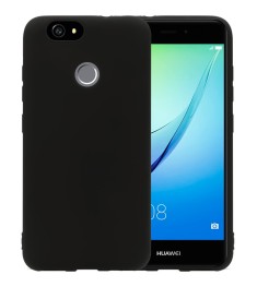 Силиконовый чехол iNavi Color Huawei Nova (черный)