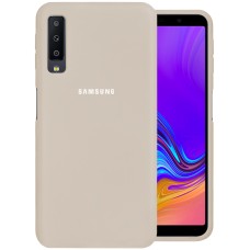 Силиконовый чехол Original Case Samsung Galaxy A7 (2018) A750 (Серый)