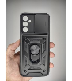 Бронь-чехол Ring Serge Armor ShutCam Case Samsung Galaxy M14 (Чёрный)