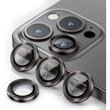 Защитное стекло на камеру Metal Armor Apple iPhone 15 Pro / 15 Pro Max Black