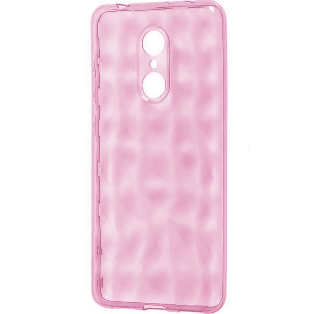 Силиконовый чехол Prism Case Xiaomi Redmi 5 Plus (розовый)