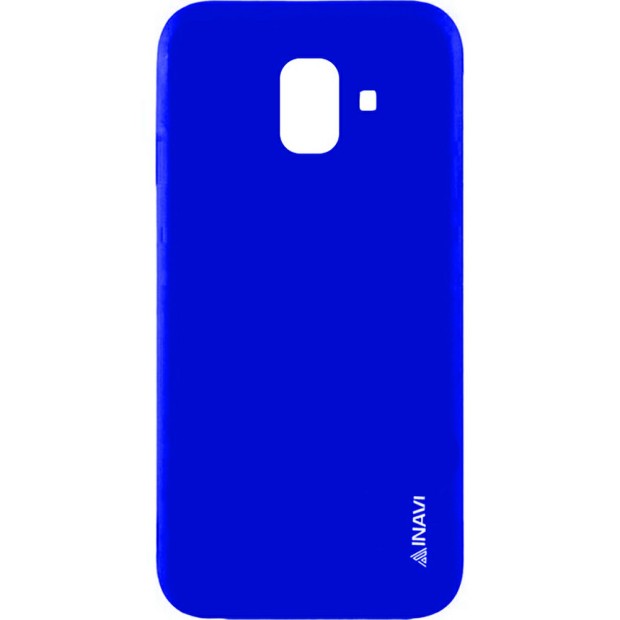 Силиконовый чехол iNavi Color Samsung Galaxy A3 (2016) A310 (Тёмно-синий)