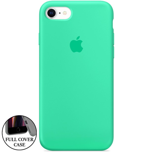 Силикон Original Round Case Apple iPhone 7 / 8 (49) Aquamarine