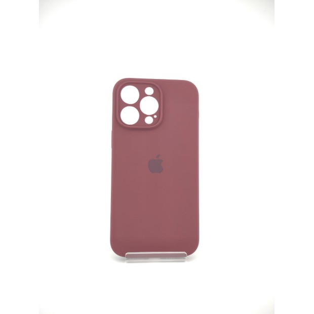 Силикон Original RoundCam Case Apple iPhone 14 Pro Max (58) Grape