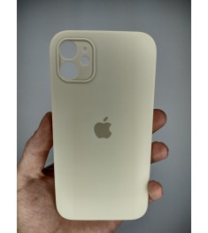 Силикон Original Square RoundCam Case Apple iPhone 11 (17) Antique White
