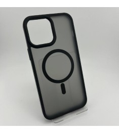 Чехол WAVE Matte Insane Case with MagSafe iPhone 13 Pro Max (Black)