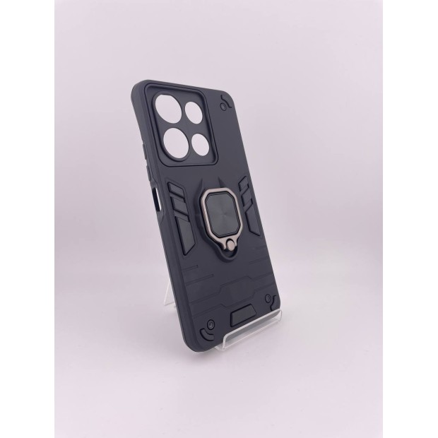 Бронь-чехол Ring Armor Defender ShutCam Xiaomi Redmi Note 13 4G (Чёрный)