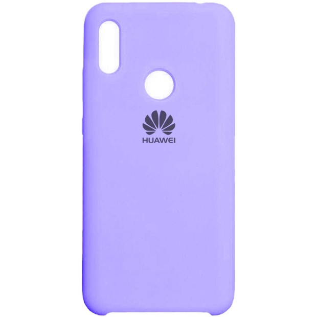 Силиконовый чехол Original Case Huawei Y6 Pro (2019) / Honor 8A (Фиолетовый)