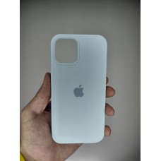 Силикон Original Round Case Apple iPhone 12 / 12 Pro (53) Sky Blue