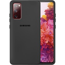 Силикон Original 360 Case Logo Samsung Galaxy S20 FE (Чёрный)