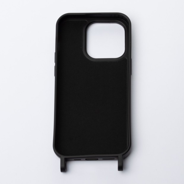 Накладка Cord Case Apple IPhone 15 (Чёрный)