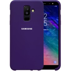 Силикон Original Case HQ Samsung Galaxy A6 Plus (2018) A605 (Фиолетовый)