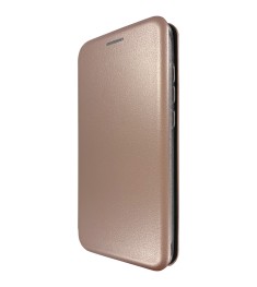 Чехол-книжка Оригинал Samsung J3 (2016) J320 (Розовое золото)