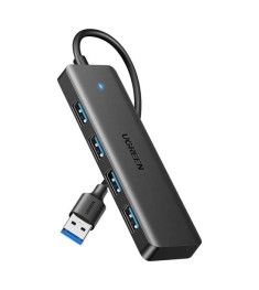 Переходник UGREEN CM219 4in1 (3.0USB to 4USB3.0) (Space Gray)