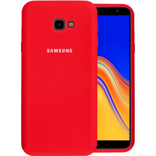 Силикон Original Case Samsung Galaxy J4 Plus (2018) J415 (Красный)