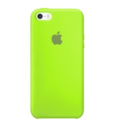 Силиконовый чехол Original Case Apple iPhone 5 / 5S / SE (27) Grass Green