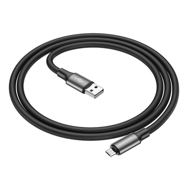 USB-кабель Borofone BX82 (MicroUSB) (Чёрный)