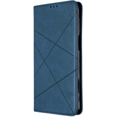 Чехол-книжка Leather Book Xiaomi Redmi 9A (Тёмно-синий)
