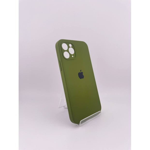 Силикон Original Square RoundCam Case Apple iPhone 11 Pro (46) Deep Green