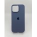 Силикон Original Round Case Apple iPhone 16 Pro Max (42) Shadow Blue