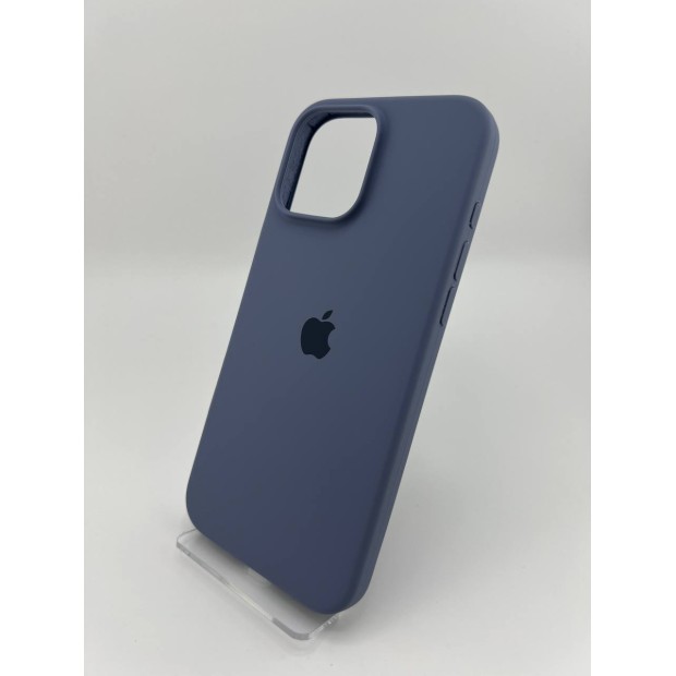 Силикон Original Round Case Apple iPhone 16 Pro Max (42) Shadow Blue