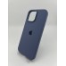 Силикон Original Round Case Apple iPhone 16 Pro Max (42) Shadow Blue