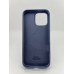 Силикон Original Round Case Apple iPhone 16 Pro Max (42) Shadow Blue