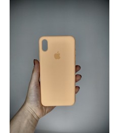 Силикон Original Case Apple iPhone XS Max (Cantaloupe)