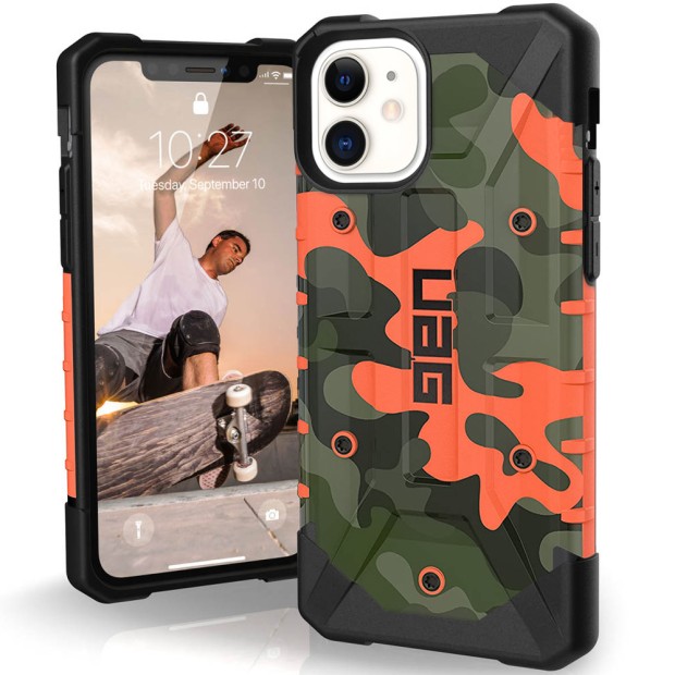 Чехол Armor UAG Сamouflage Case Apple iPhone 11 (Оранжевый)