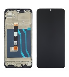 Дисплей для Realme C51/ C53 с чёрным тачскрином и корпусной рамкой
