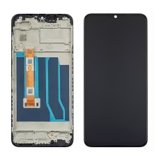 Дисплей для Oppo A18 (2023)/ A38 (2023)/ A58 (5G)/ A78 (5G) с чёрным тачскрином и корпусной рамкой