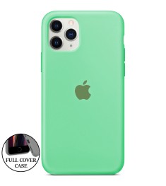 Силикон Original Round Case Apple iPhone 11 Pro Max (49) Aquamarine