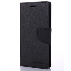 Чехол-книжка Goospery Canvas Diary Xiaomi Redmi Note 4x (Чёрный)