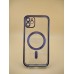 Чехол UMKU Shining with MagSafe Apple iPhone 11 (Dark Purple)