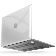 Чехол-накладка пластиковая Clear Case Apple Macbook Air 13 2018 (A1932) (Прозрачный)