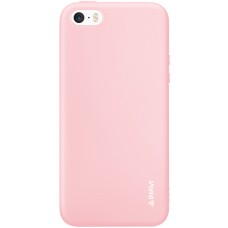Силиконовый чехол iNavi Color Apple iPhone 5 / 5s / SE (персик)