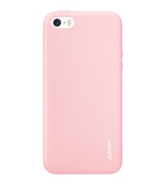 Силиконовый чехол iNavi Color Apple iPhone 5 / 5s / SE (персик)