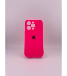 Силикон Original RoundCam Case Apple iPhone 14 Pro (31) Barbie Pink