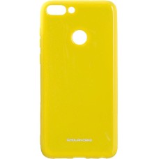 Силиконовый чехол Molan Shining Huawei P Smart (Жёлтый)